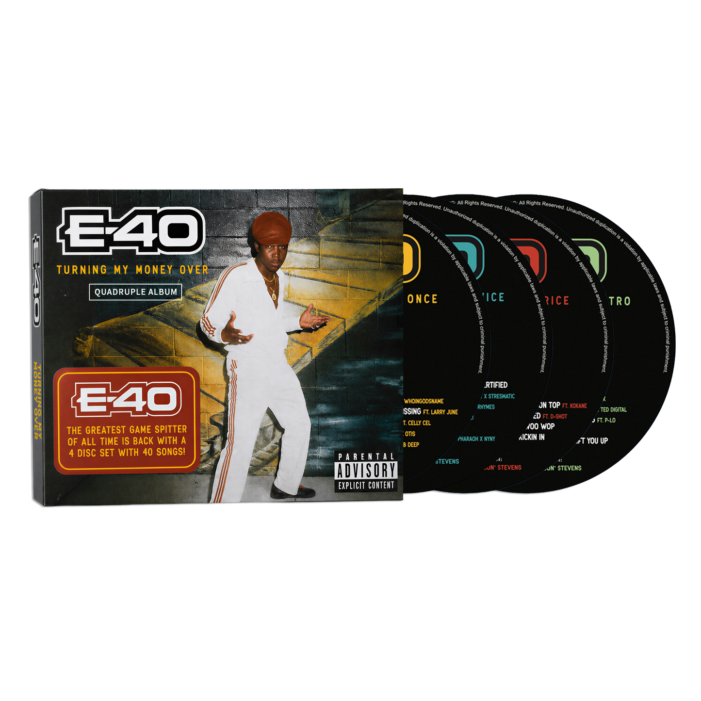 Turning My Money Over (Vol. 1 - Vol. 4) (4xCD Pack)