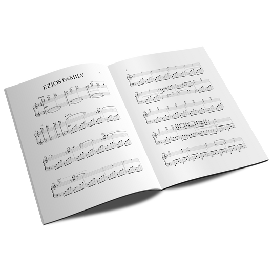 Assassin's Creed : The Piano Collection - Ezio's Family Music Sheets (6 Pages)