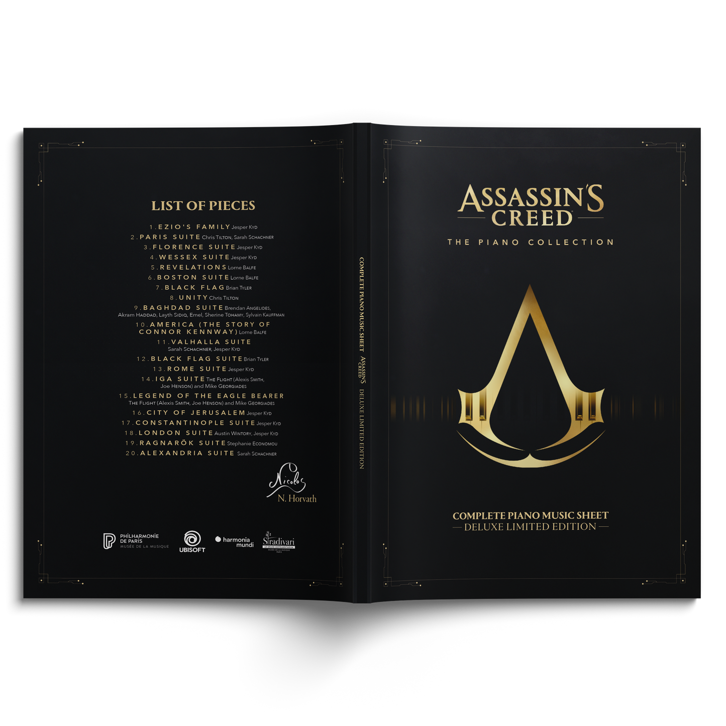 Assassin's Creed : The Piano Collection - Deluxe Music Sheets (100 Pages)