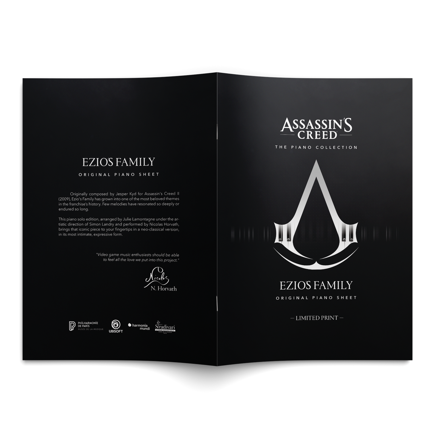 Assassin's Creed : The Piano Collection - Ezio's Family Music Sheets (6 Pages)