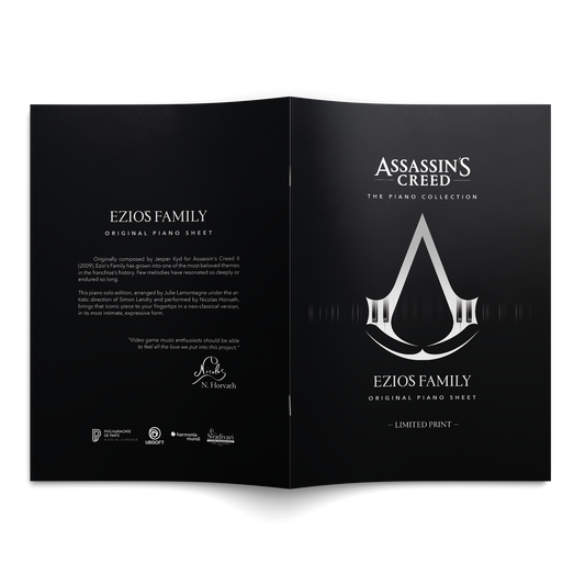 Assassin's Creed : The Piano Collection - Ezio's Family Music Sheets (6 Pages)