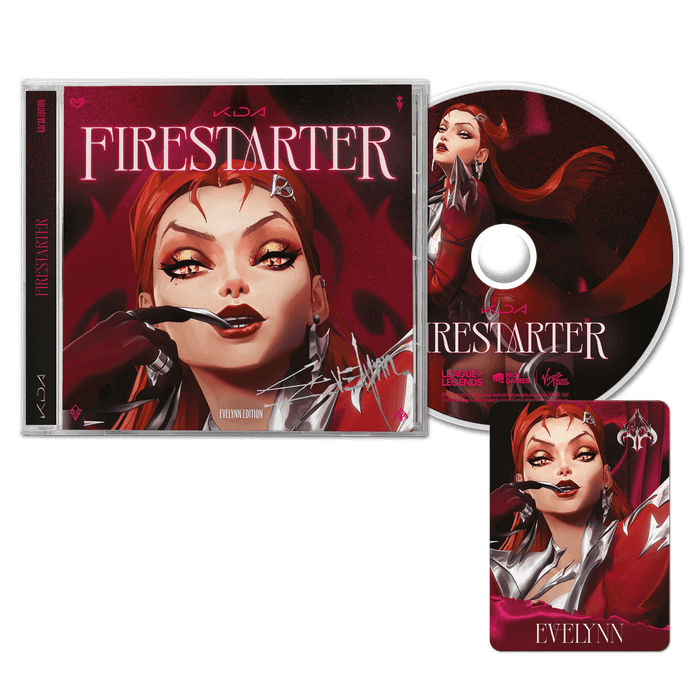 K/DA FIRESTARTER CD (Evelynn Edition)