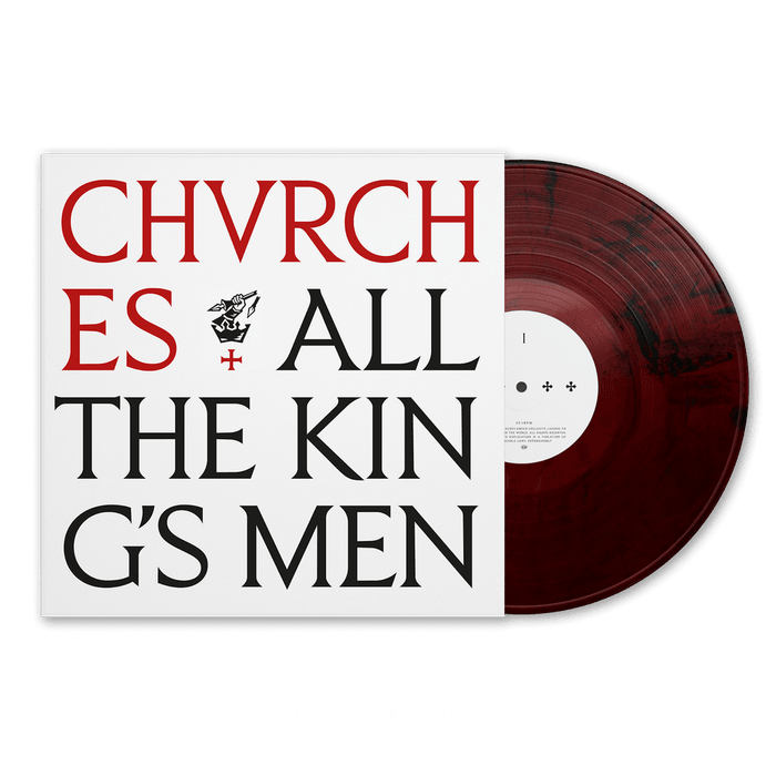 CHVRCHES - All The King's Men Signed Ruby Black Wave LP