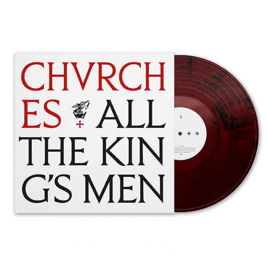 CHVRCHES - All The King's Men Signed Ruby Black Wave LP