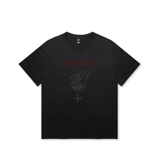 CHVRCHES - All The King's Men Icon Tee Black