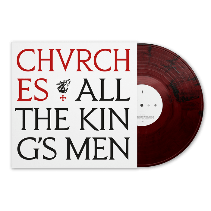 CHVRCHES - All The King's Men Ruby Black Wave LP